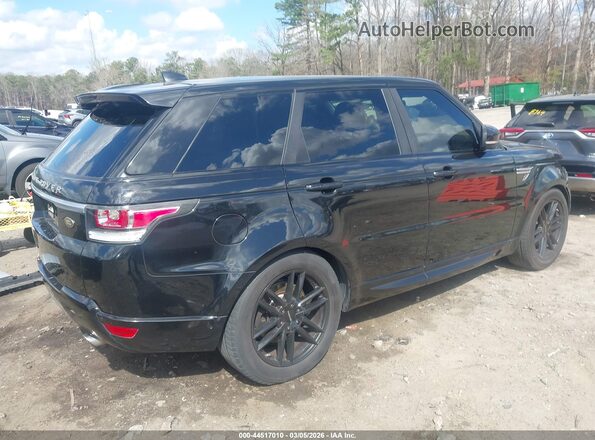 SALWR2FV7HA178369 2017 LAND ROVER RANGE ROVER SPORT Черный Задняя правая четверть
