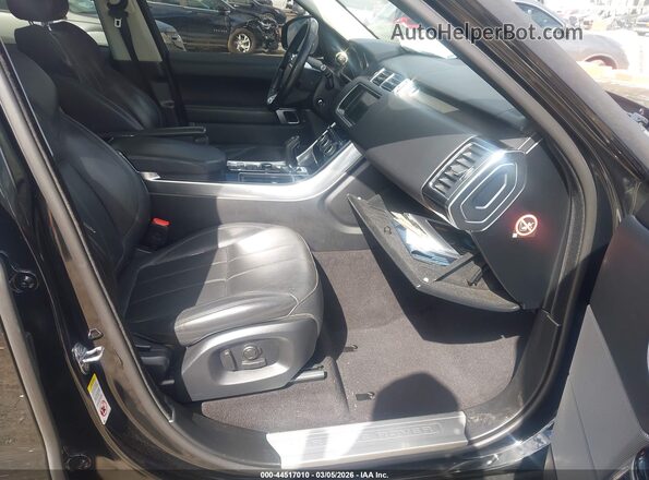 SALWR2FV7HA178369 2017 LAND ROVER RANGE ROVER SPORT Черный Вид салона спереди