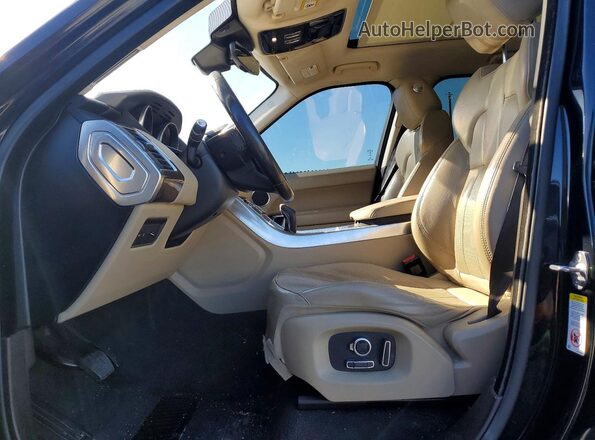 SALWR2FV9HA684513 2017 LAND ROVER RANGE Black Vista interior delantera