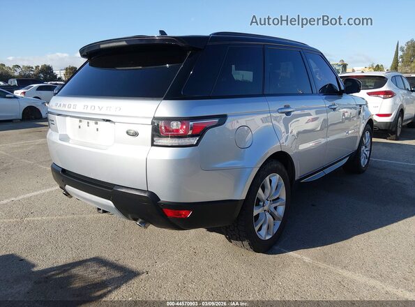 SALWR2KF6GA561989 2016 LAND ROVER RANGE ROVER SPORT Silver უკანა მარჯვენა