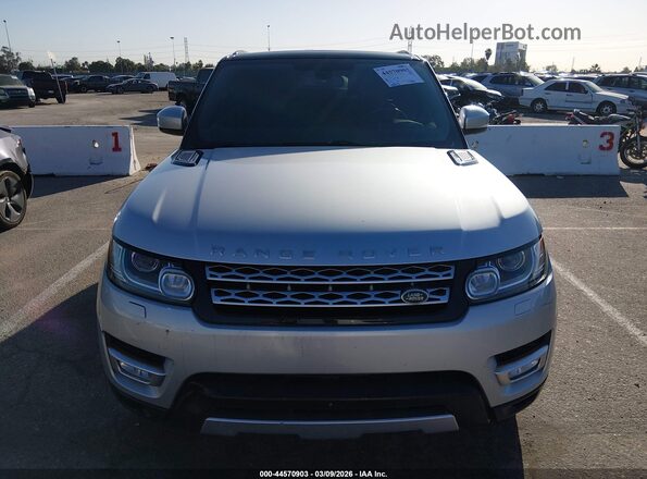 SALWR2KF6GA561989 2016 LAND ROVER RANGE ROVER SPORT Silver წინა ხედი