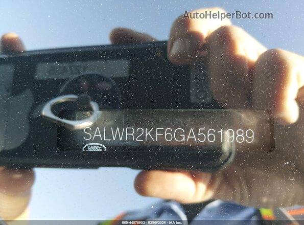 SALWR2KF6GA561989 2016 LAND ROVER RANGE ROVER SPORT Silver ძრავის განყოფილების ხედი