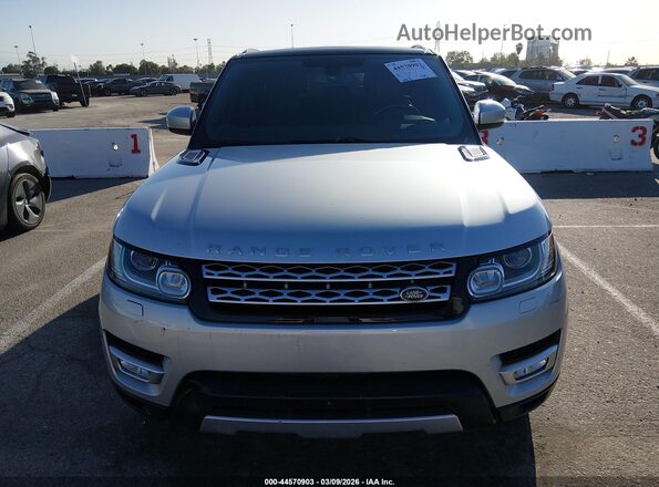 SALWR2KF6GA561989 2016 LAND ROVER RANGE ROVER SPORT Silver ხელსაწყოთა პანელის ხედი