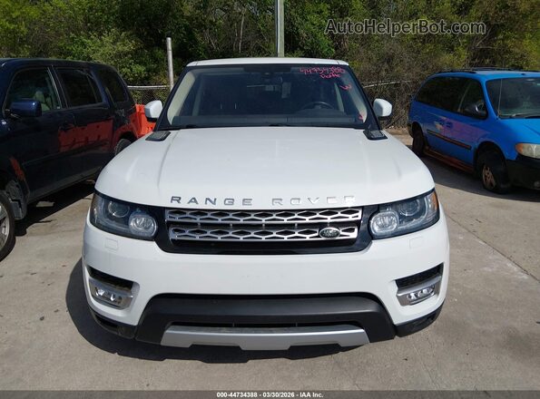 SALWR2KF7GA573715 2016 LAND ROVER RANGE ROVER SPORT White Widok zestawu wskaźników