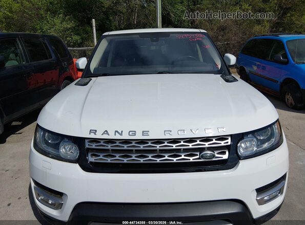 SALWR2KF7GA573715 2016 LAND ROVER RANGE ROVER SPORT White Widok z przodu