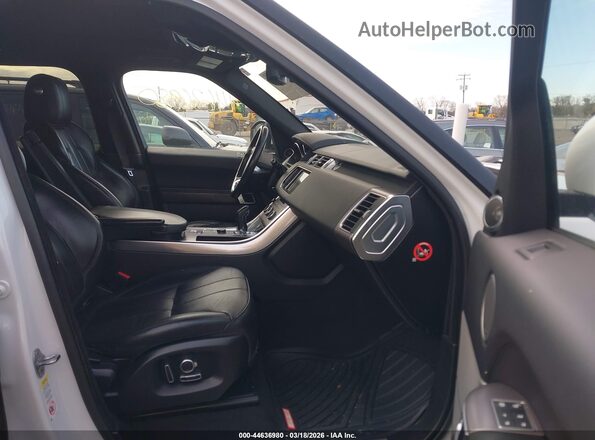 SALWR2KF8GA658384 2016 LAND ROVER RANGE ROVER SPORT White Вид салону спереду