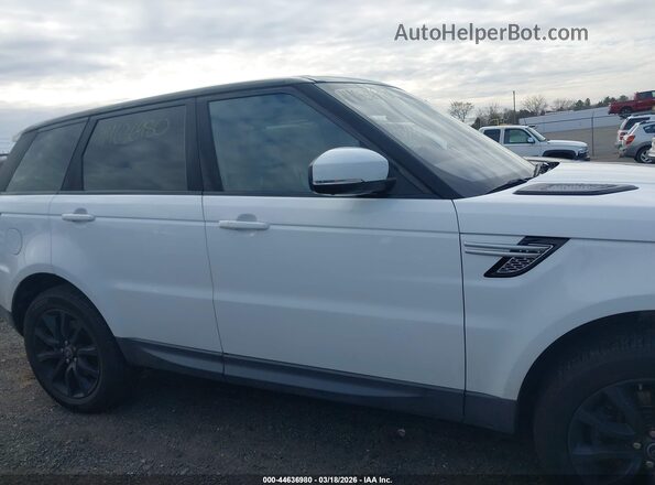 SALWR2KF8GA658384 2016 LAND ROVER RANGE ROVER SPORT White Вид задньої частини салону