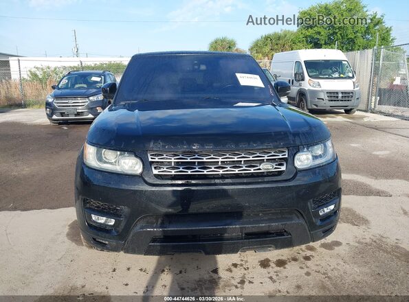 SALWR2PF6GA655699 2016 LAND ROVER RANGE ROVER SPORT Black Вид щитка приладів