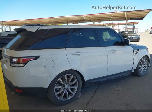 SALWR2PF7GA112619 2016 LAND ROVER RANGE ROVER SPORT White Задня права чверть