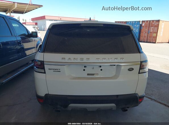 SALWR2PF7GA112619 2016 LAND ROVER RANGE ROVER SPORT White 
