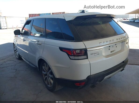 SALWR2PF7GA112619 2016 LAND ROVER RANGE ROVER SPORT White Задня ліва чверть
