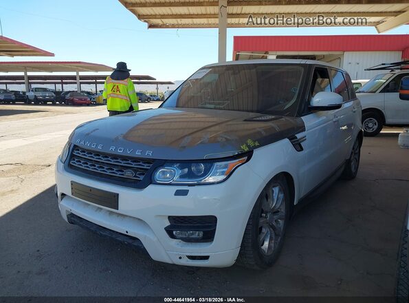 SALWR2PF7GA112619 2016 LAND ROVER RANGE ROVER SPORT White Передня ліва чверть
