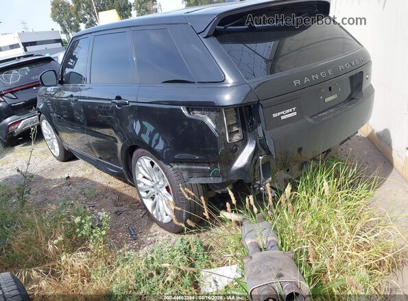 SALWR2RE7KA822827 2019 LAND ROVER RANGE ROVER SPORT Black Задня ліва чверть