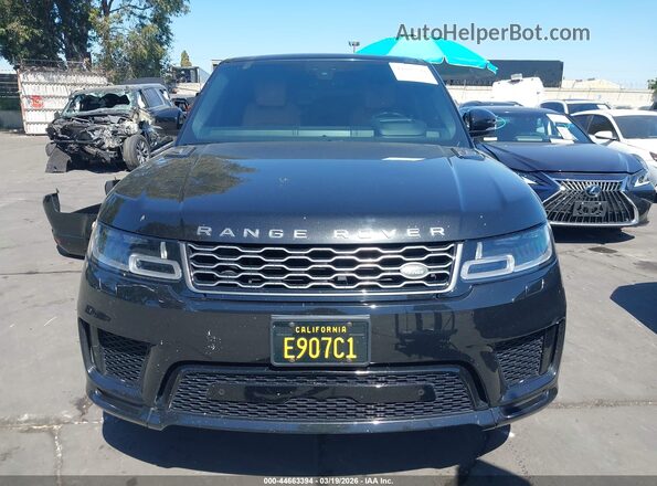 SALWR2RE7KA822827 2019 LAND ROVER RANGE ROVER SPORT Black Вид задньої частини салону