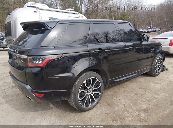 SALWR2RK0LA702004 2020 LAND ROVER RANGE ROVER SPORT Черный Задняя правая четверть