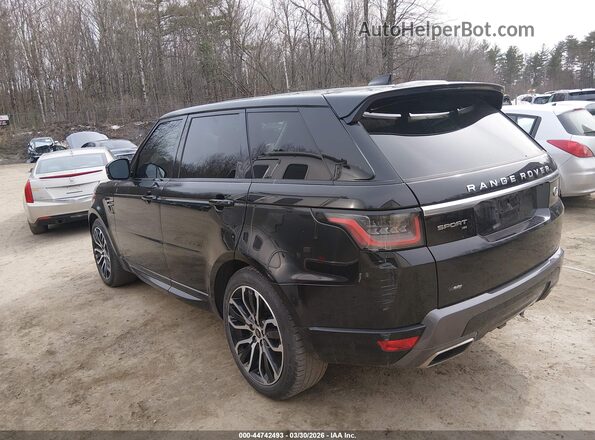 SALWR2RK0LA702004 2020 LAND ROVER RANGE ROVER SPORT Черный Задняя левая четверть