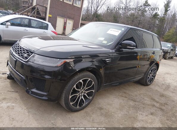 SALWR2RK0LA702004 2020 LAND ROVER RANGE ROVER SPORT Черный Передняя левая четверть