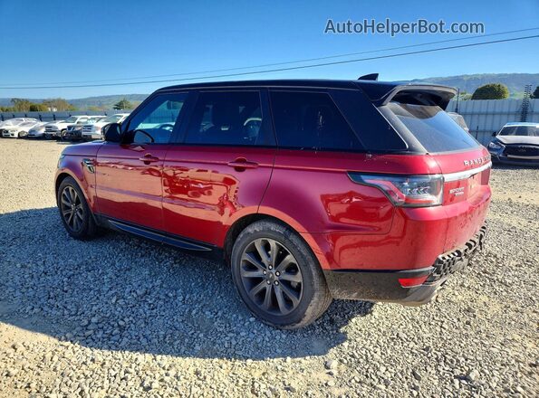 SALWR2RK5JA189510 2018 LAND ROVER RANGE Red Trasero izquierdo