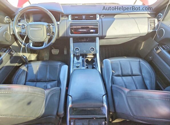 SALWR2RK5JA189510 2018 LAND ROVER RANGE Red Vista del salpicadero