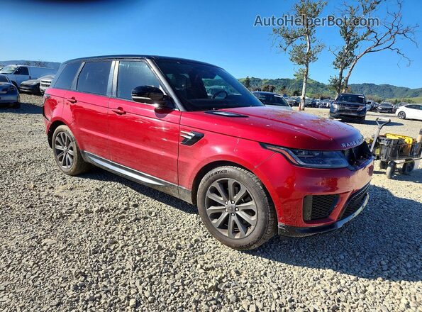 SALWR2RK5JA189510 2018 LAND ROVER RANGE Red Delantero derecho