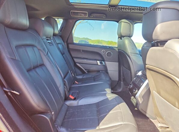 SALWR2RK5JA189510 2018 LAND ROVER RANGE Red Vista interior trasera