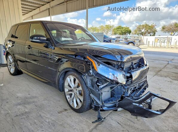 SALWR2RK8KA423964 2019 LAND ROVER RANGE Черный Передняя правая четверть