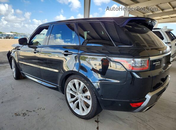 SALWR2RK8KA423964 2019 LAND ROVER RANGE Черный Задняя левая четверть
