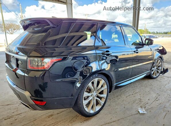SALWR2RK8KA423964 2019 LAND ROVER RANGE Черный Задняя правая четверть