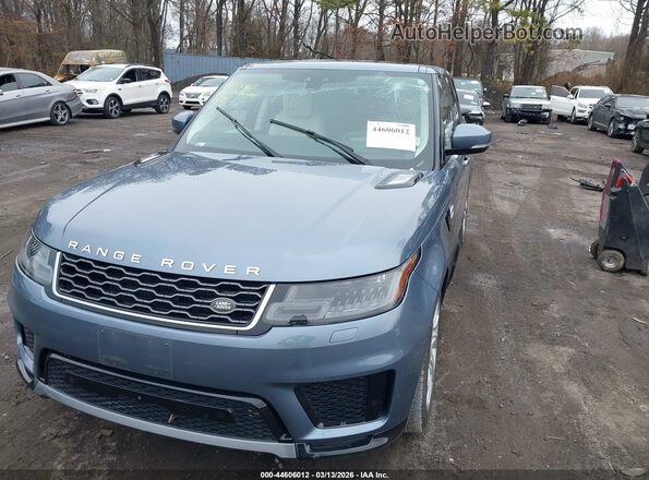 SALWR2RU5KA864260 2019 LAND ROVER RANGE ROVER SPORT Blue Widok z przodu