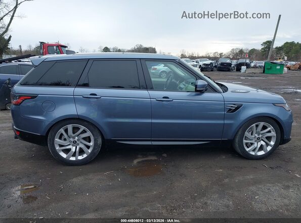 SALWR2RU5KA864260 2019 LAND ROVER RANGE ROVER SPORT Blue Widok wnętrza z tyłu