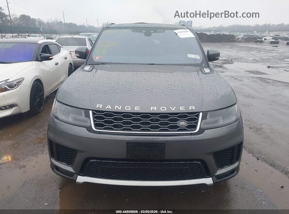 SALWR2RV1JA196299 2018 LAND ROVER RANGE ROVER SPORT Gray Widok zestawu wskaźników