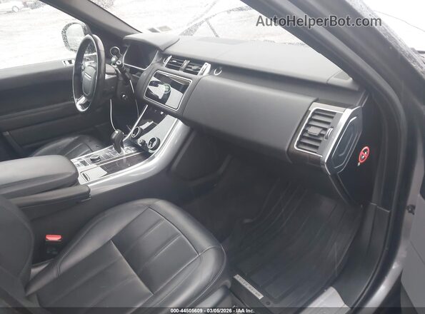 SALWR2RV1JA196299 2018 LAND ROVER RANGE ROVER SPORT Gray Widok wnętrza z przodu