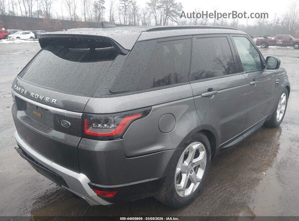 SALWR2RV1JA196299 2018 LAND ROVER RANGE ROVER SPORT Gray Tył prawy