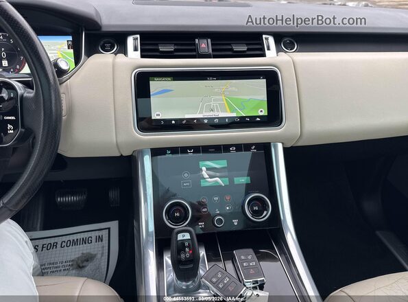 SALWR2RV2KA423131 2019 LAND ROVER RANGE ROVER SPORT Белый Вид спереди