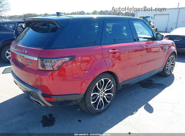 SALWR2RV4KA418559 2019 LAND ROVER RANGE ROVER SPORT Red Tył prawy