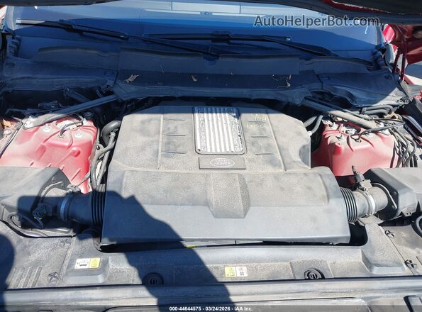 SALWR2RV4KA418559 2019 LAND ROVER RANGE ROVER SPORT Red Widok z tyłu