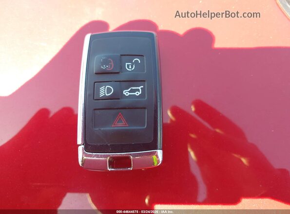 SALWR2RV4KA418559 2019 LAND ROVER RANGE ROVER SPORT Red Widok deski rozdzielczej