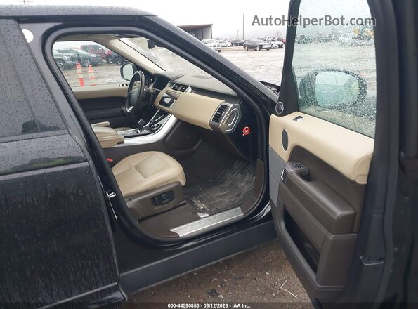 SALWR2RV5KA819053 2019 LAND ROVER RANGE ROVER SPORT Black Front interior view