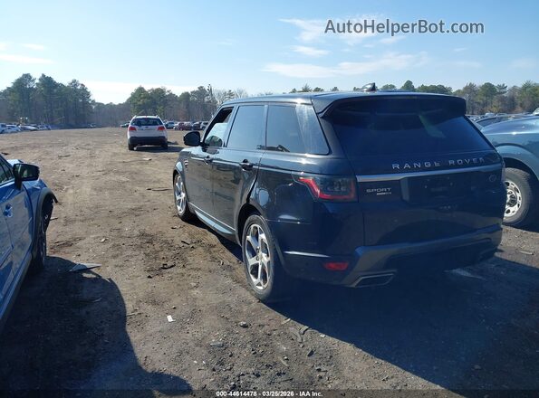 SALWR2RV7JA187087 2018 LAND ROVER RANGE ROVER SPORT Black Задня ліва чверть