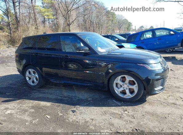 SALWR2RV7JA187087 2018 LAND ROVER RANGE ROVER SPORT Black Вид задньої частини салону