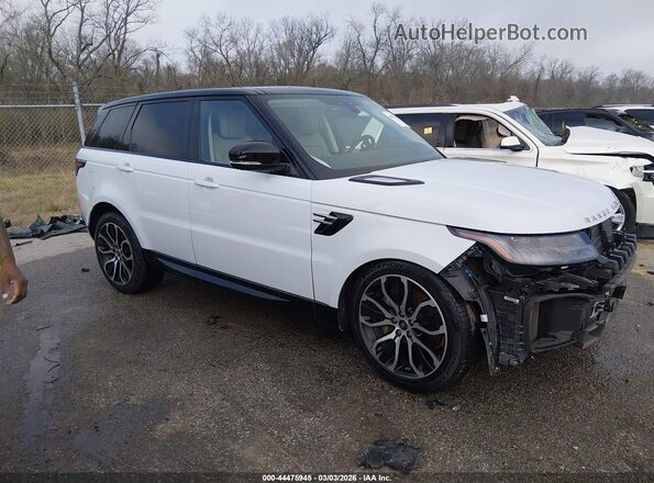 SALWR2RVXKA829240 2019 LAND ROVER RANGE ROVER SPORT White 360 interior view