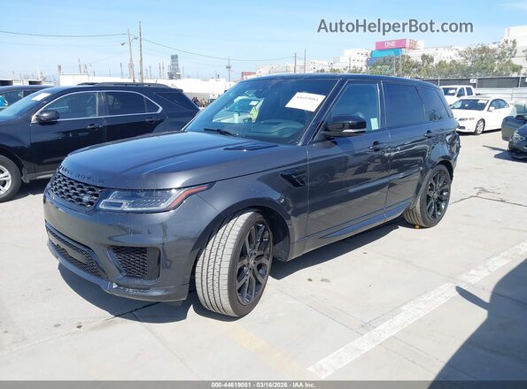 SALWR2SE0MA761494 2021 LAND ROVER RANGE ROVER SPORT Gray Передня ліва чверть