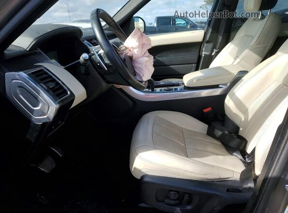 SALWR2SE4MA769131 2021 LAND ROVER RANGE Gray Вид салону спереду