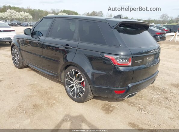 SALWR2SE5LA707977 2020 LAND ROVER RANGE ROVER SPORT Black Հետևի ձախ