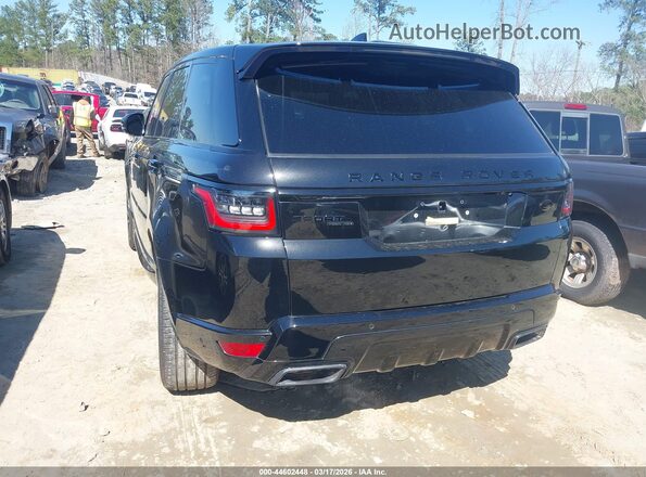 SALWR2SE7MA759502 2021 LAND ROVER RANGE ROVER SPORT Black Задня ліва чверть