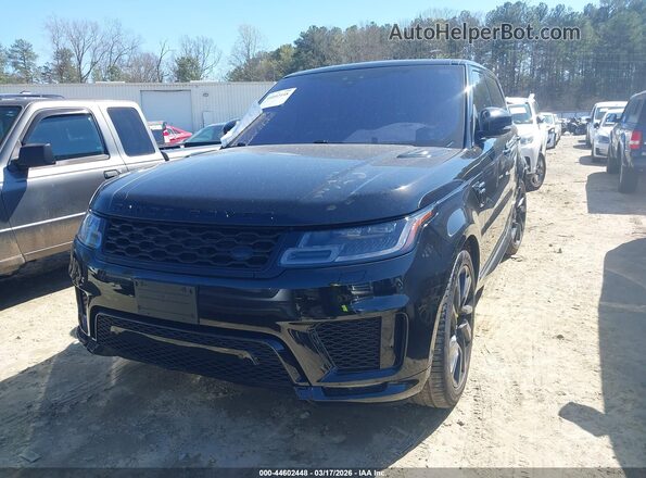 SALWR2SE7MA759502 2021 LAND ROVER RANGE ROVER SPORT Black Передня ліва чверть