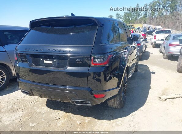 SALWR2SE7MA759502 2021 LAND ROVER RANGE ROVER SPORT Black Задня права чверть