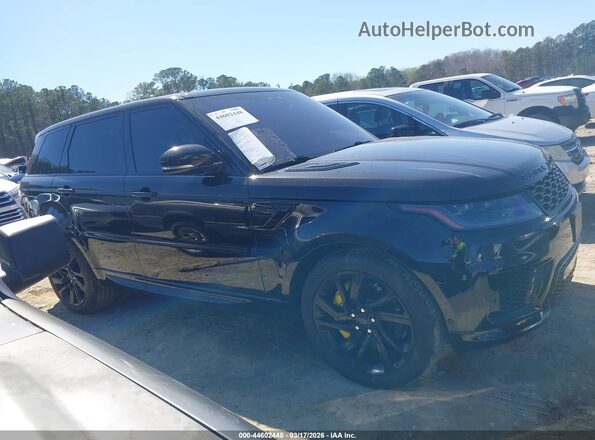 SALWR2SE7MA759502 2021 LAND ROVER RANGE ROVER SPORT Black Вид задньої частини салону