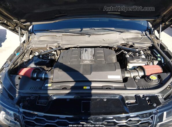 SALWR2SE9LA743879 2020 LAND ROVER RANGE ROVER SPORT Black Widok z tyłu