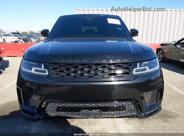 SALWR2SE9LA743879 2020 LAND ROVER RANGE ROVER SPORT Black Widok z przodu